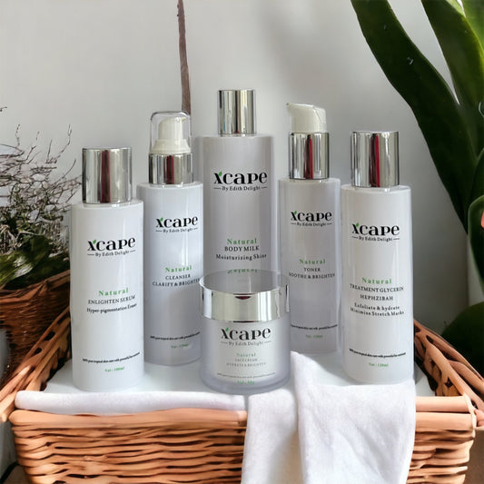 Understanding the power of AHA and BHA in Black and Brown Skincare-AHA Treatment glycerin front view