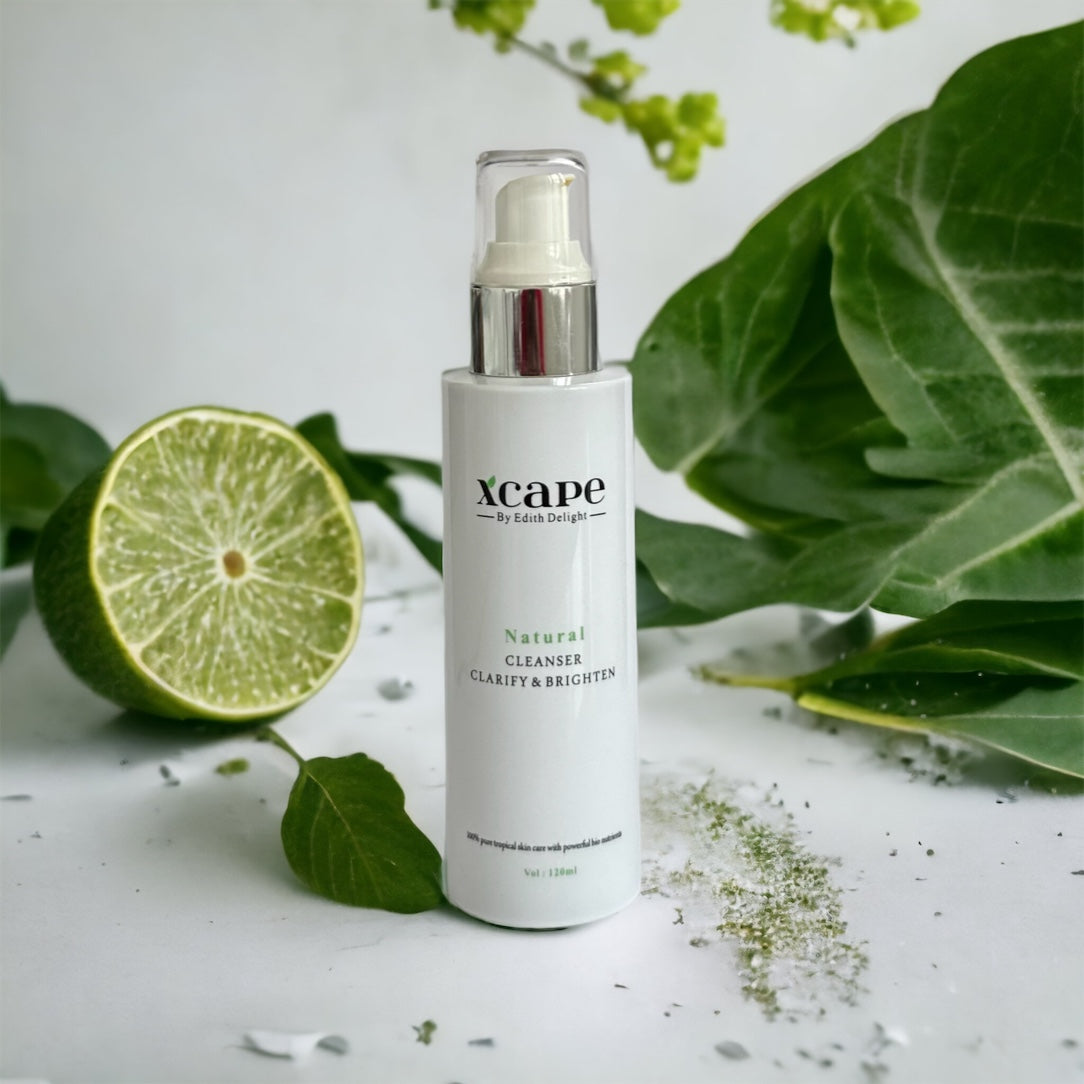 Xcape Skincare Cleanser bottle